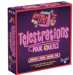 JEU TELESTRATIONS POUR ADULTES - ÉDITION QUÉBÉCOISE